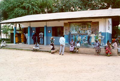 Apotheke vor dem St. Francis Hospital in Ifakara