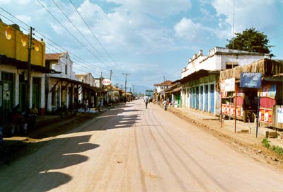 Hauptstrasse von Ifakara